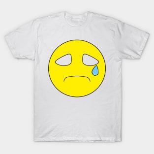 The sad face emoji T-Shirt